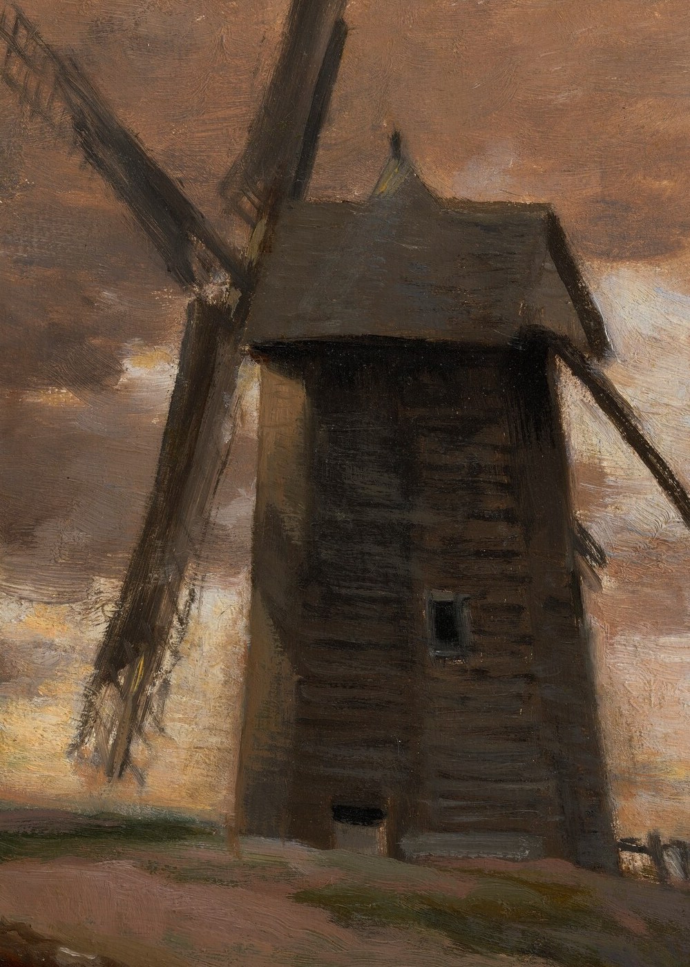 The artist, Jean-Charles Cazin, painted it around 1884.