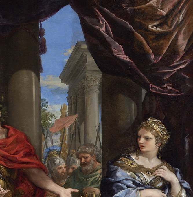 This Baroque artwork was commissioned for a Parisian hôtel in 1637.