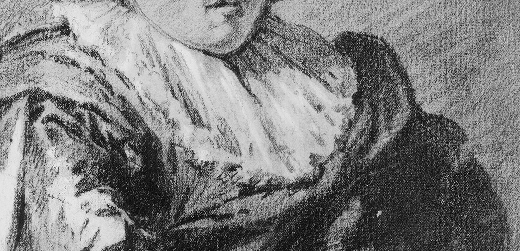 The bright white collar is the highest-key passage in an otherwise tonal image , it grounds the figure in the Dutch Golden Age and creates the compositional anchor below the face.