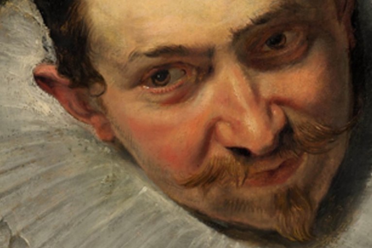 Rubens painted his friend Jan Wildens in 1616.