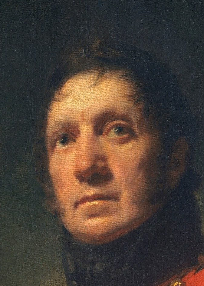 A proud Scottish officer, captured by a celebrated Scottish painter.