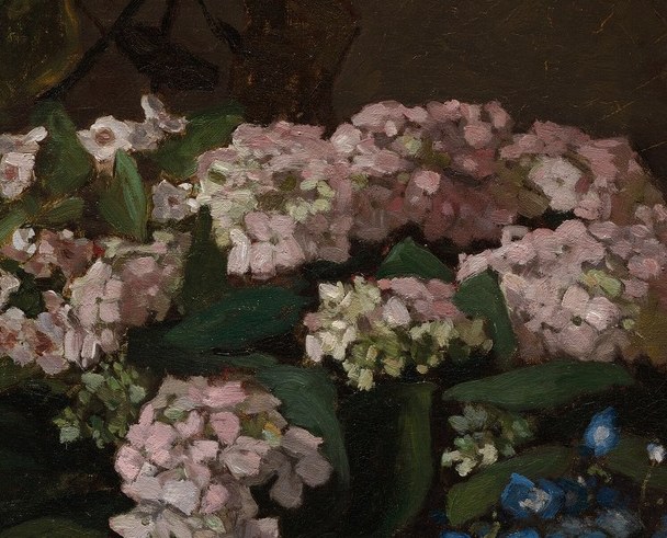 The delicate texture and subtle color variations of these florets create a sense of airy volume.