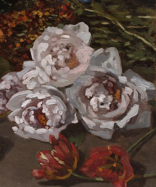 See the varying textures, from soft peony petals to crisp lilacs.