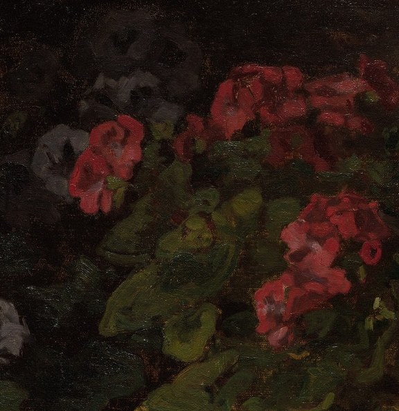 Here, he captures the delicate, fleeting beauty of spring.