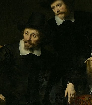 The painter, Ferdinand Bol, trained under Rembrandt.