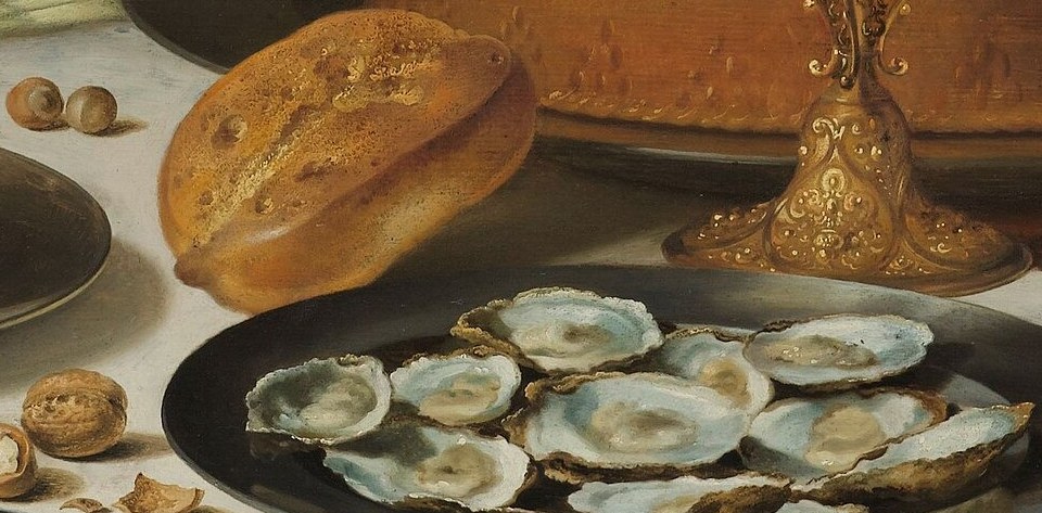 The artist Pieter Claesz was famous for these banquet scenes.