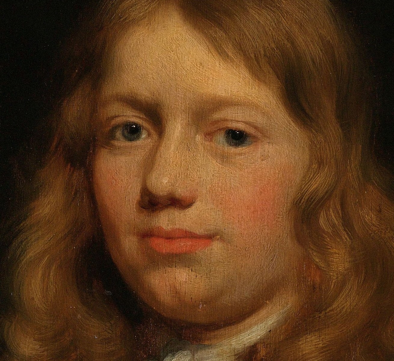 The painter, Nicolaes Maes, trained with Rembrandt.