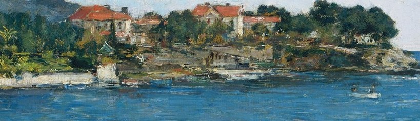 Boudin was one of the first French painters to work outdoors.