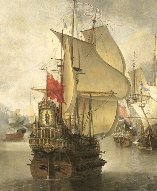 Combined Dutch and Venetian fleets fought the Ottoman Turks.