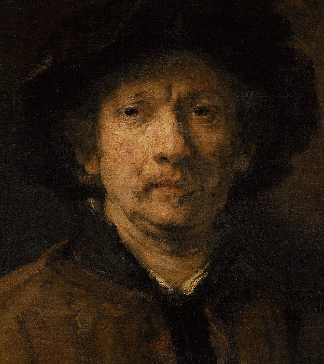 But he hadn't painted his own face in seven years.