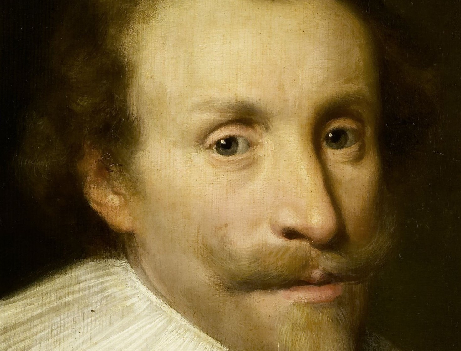 The painter, Van Ravesteyn, worked for the Dutch court.