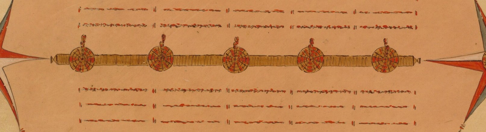 The quillwork was a vital art form, a marker of identity.