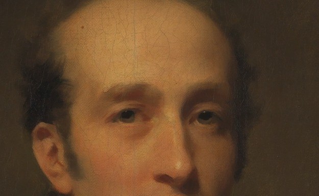The rendering of his hair, with its slight disarray, adds a touch of realism and suggests movement or a breeze.