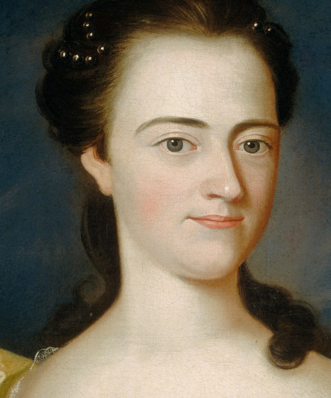 Copley captured Jane Browne's quiet confidence and inner life.