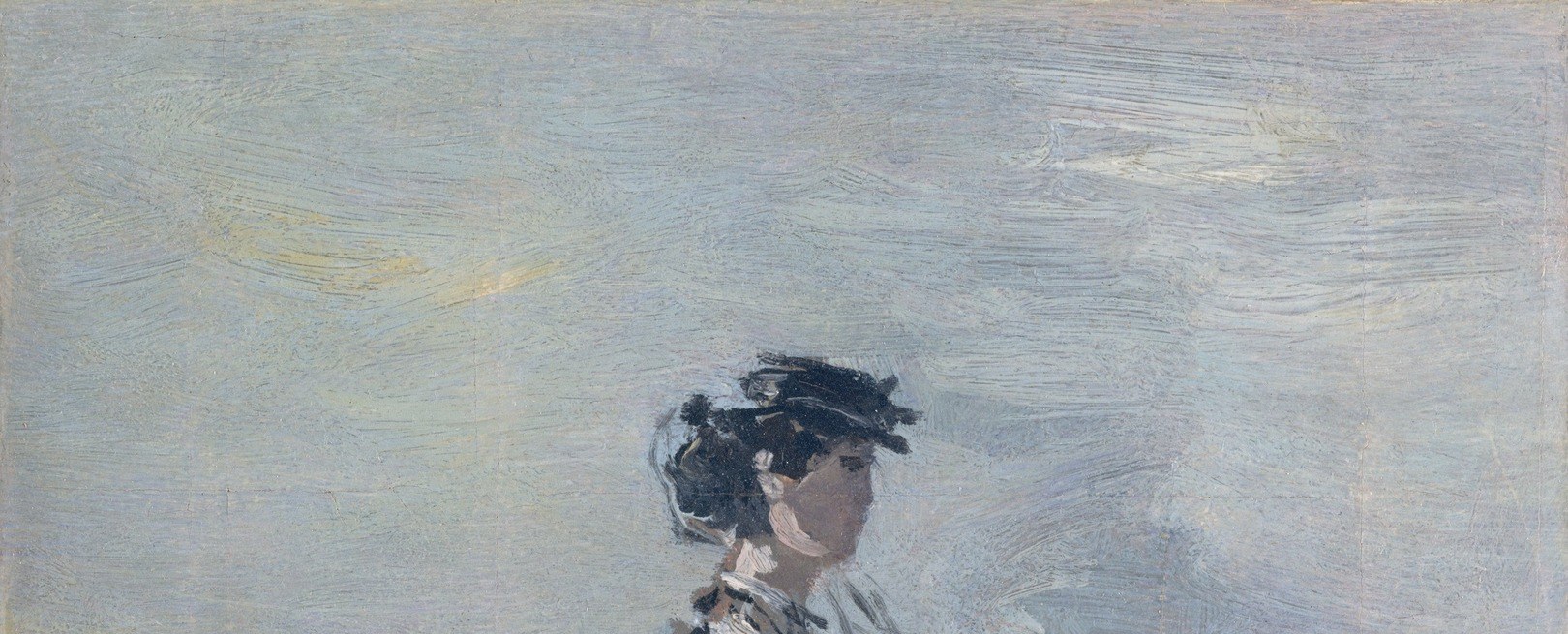 The painter was Eugène Boudin. Corot called him King of the Skies.