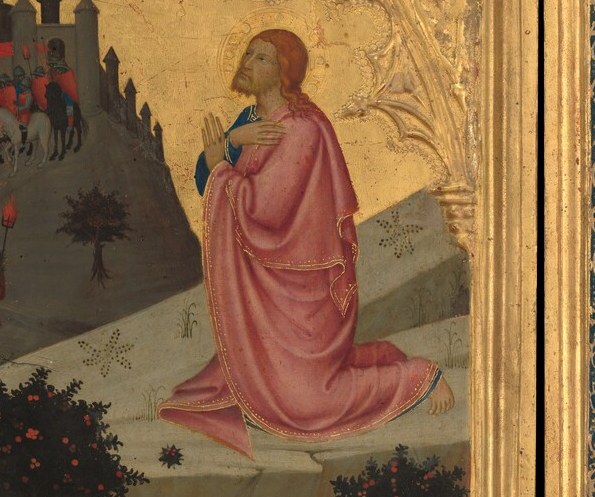 The artist Andrea di Vanni painted this around 1384.