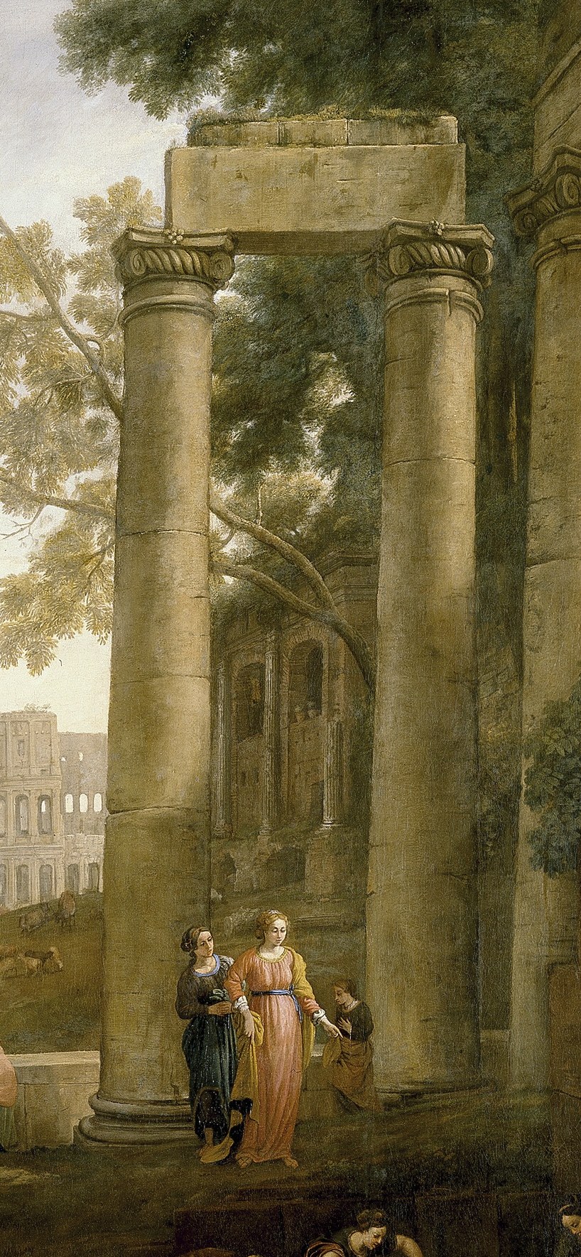 His commission shaped how the artist depicted this landscape.