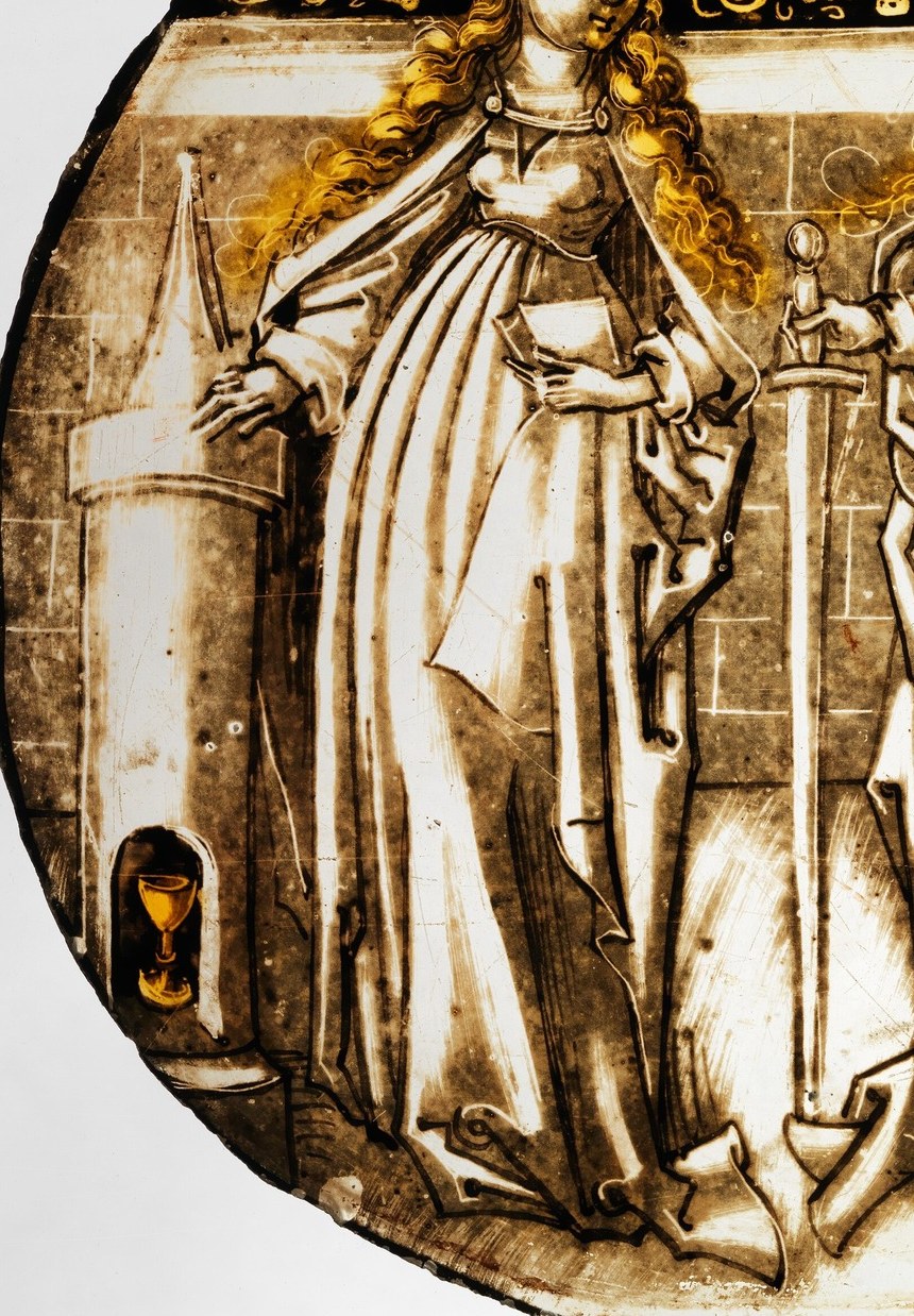 Every symbol helped the viewer identify a saint.