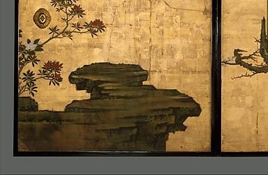 It was painted in 1646, for a temple in Kyoto.