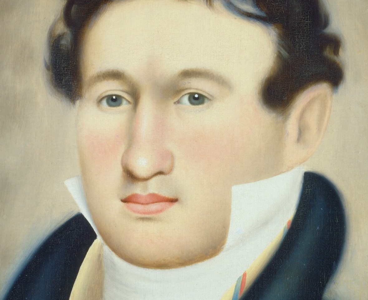 This young man has been watching us since 1827.