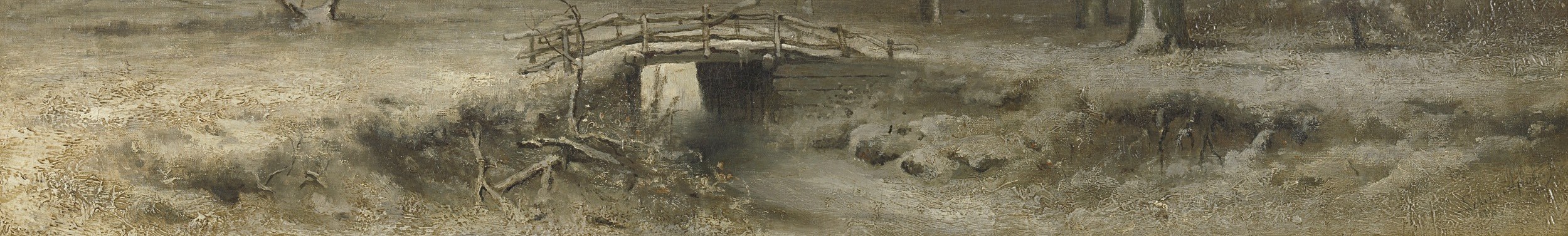 He captures the quiet beauty of a snowy landscape.