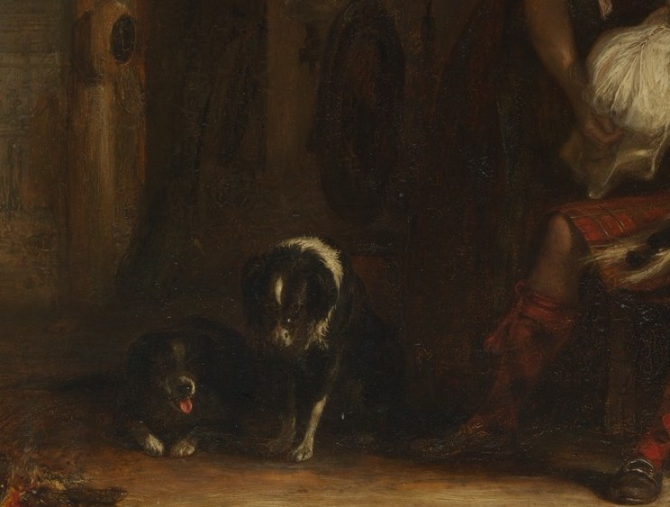 The collie dogs. A working breed, not a lapdog. Fidelity and honest labor.