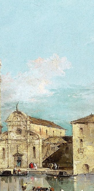 The tower of San Michele was a landmark, as it is today.
