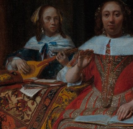 It all suggests a cultivated, well-ordered Dutch household.