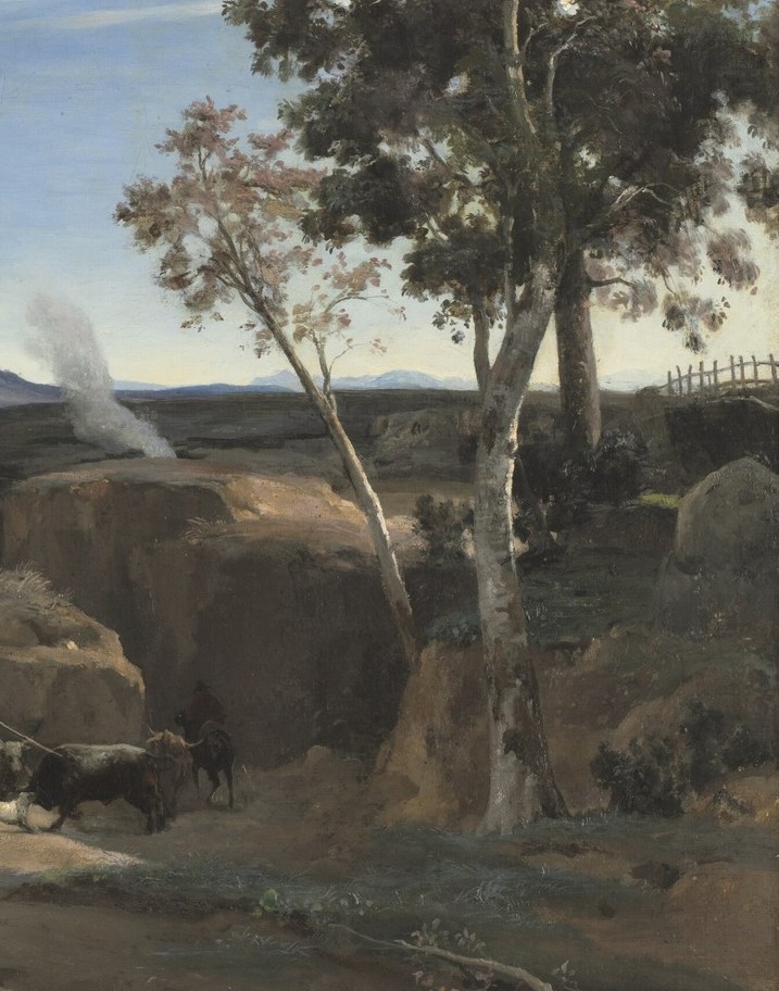Its prominent placement and detailed rendering of bark and leaves highlight nature's grandeur and resilience.