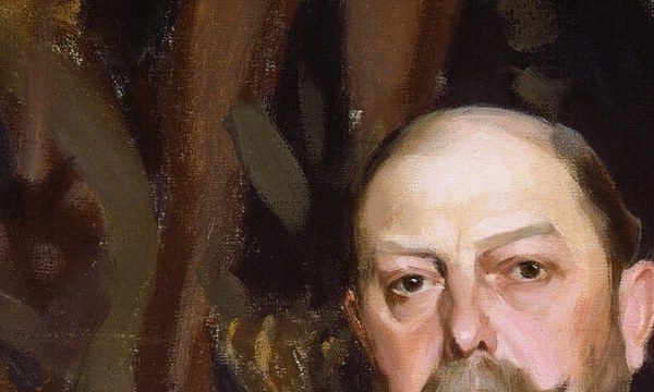 The gaze is alert and confident , the hallmark of a powerful patron who commissioned this work to assert his status in two countries.