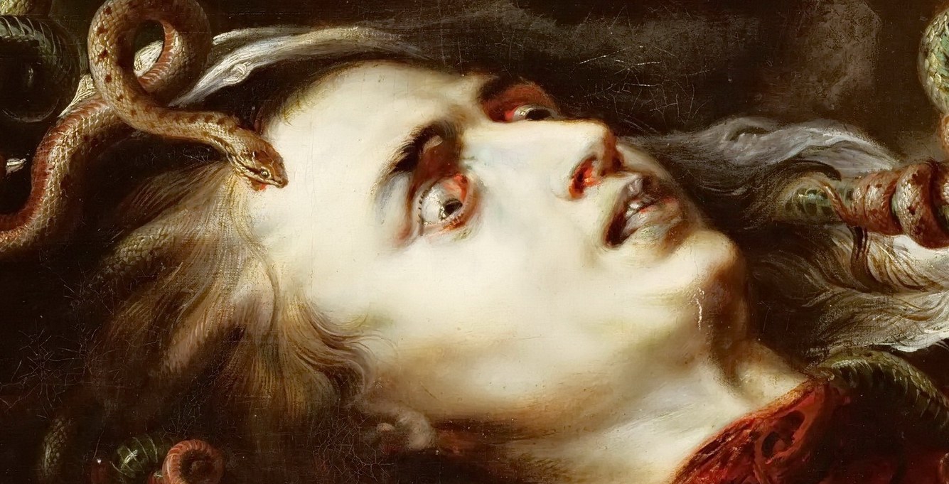 Look at her eyes; they still seem alive.