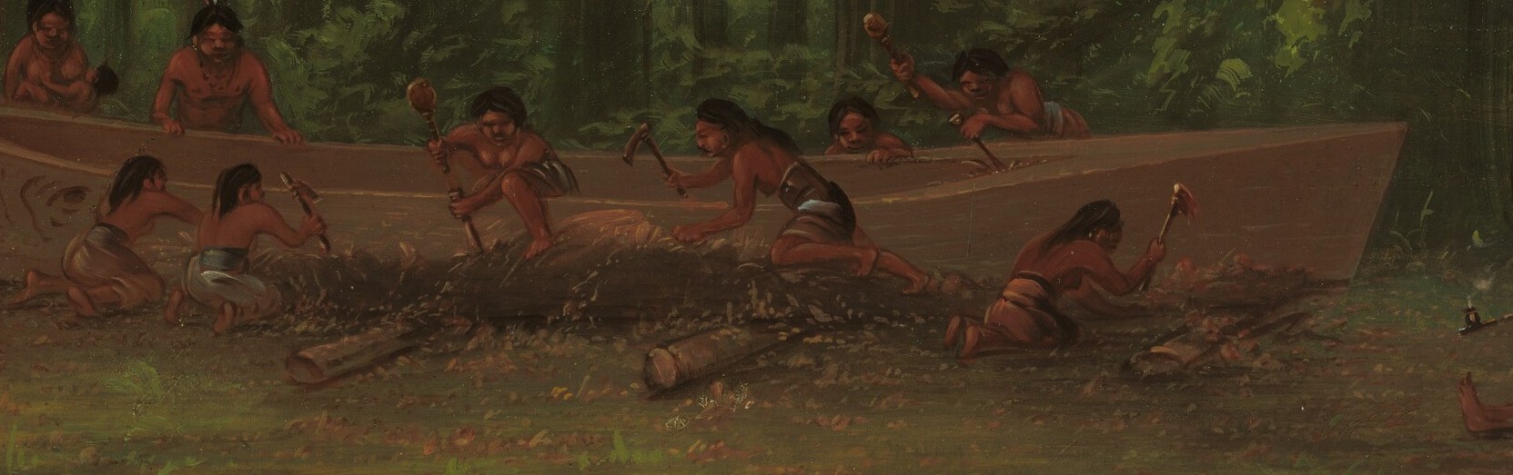 Catlin’s work became a historical record of their daily lives.