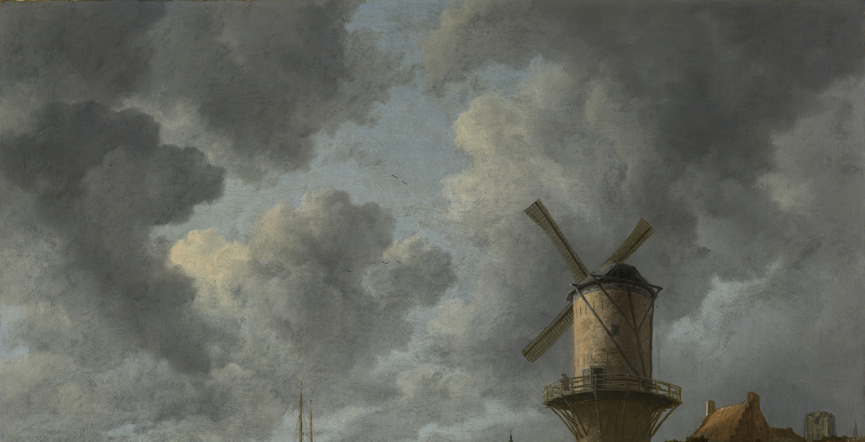 Dutch landscapes were supposed to be vast, open, and calm.