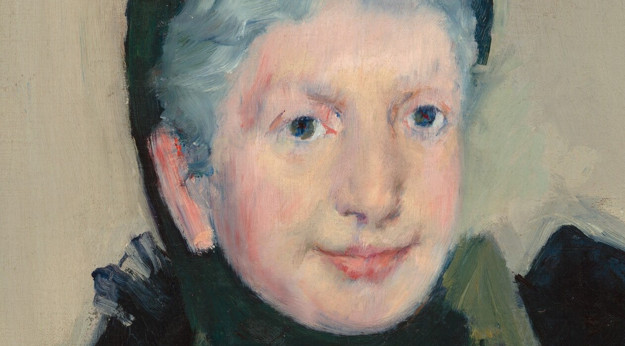 It's a portrait of quiet dignity, painted around 1887.
