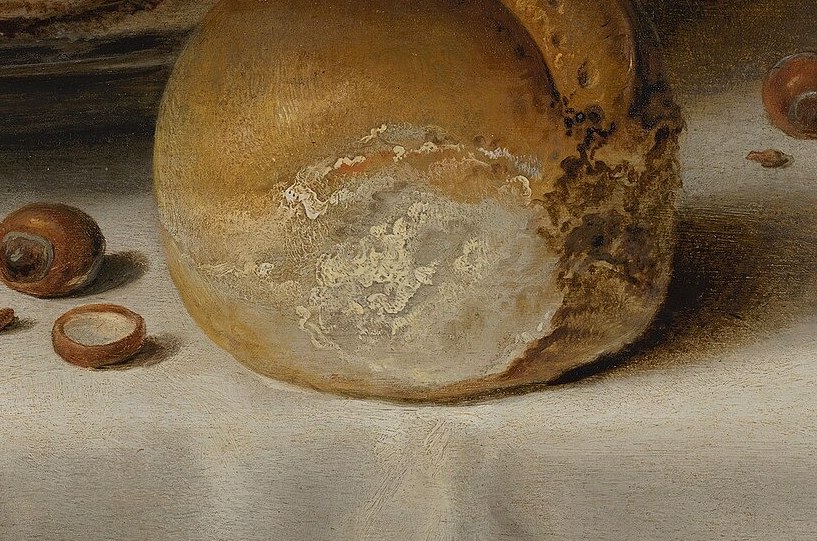 It's a 'breakfast piece', showing a meal partially consumed.