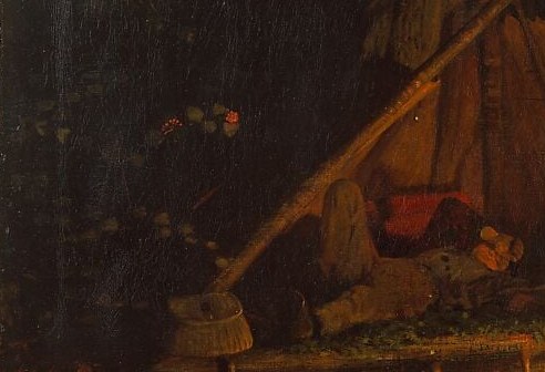 In 1880, Winslow Homer painted wilderness as a place for a man to think.