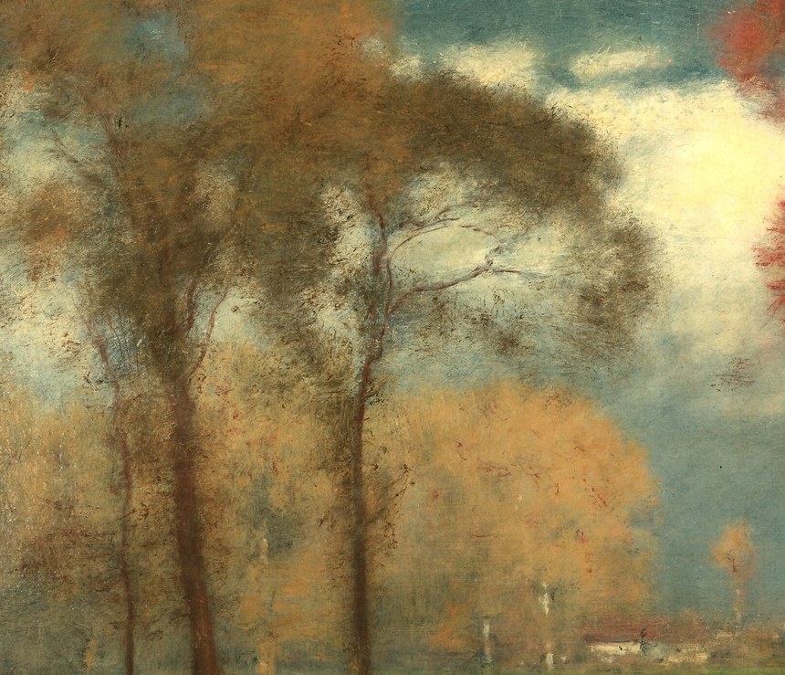 But later he studied European art, seeking new ways to paint.