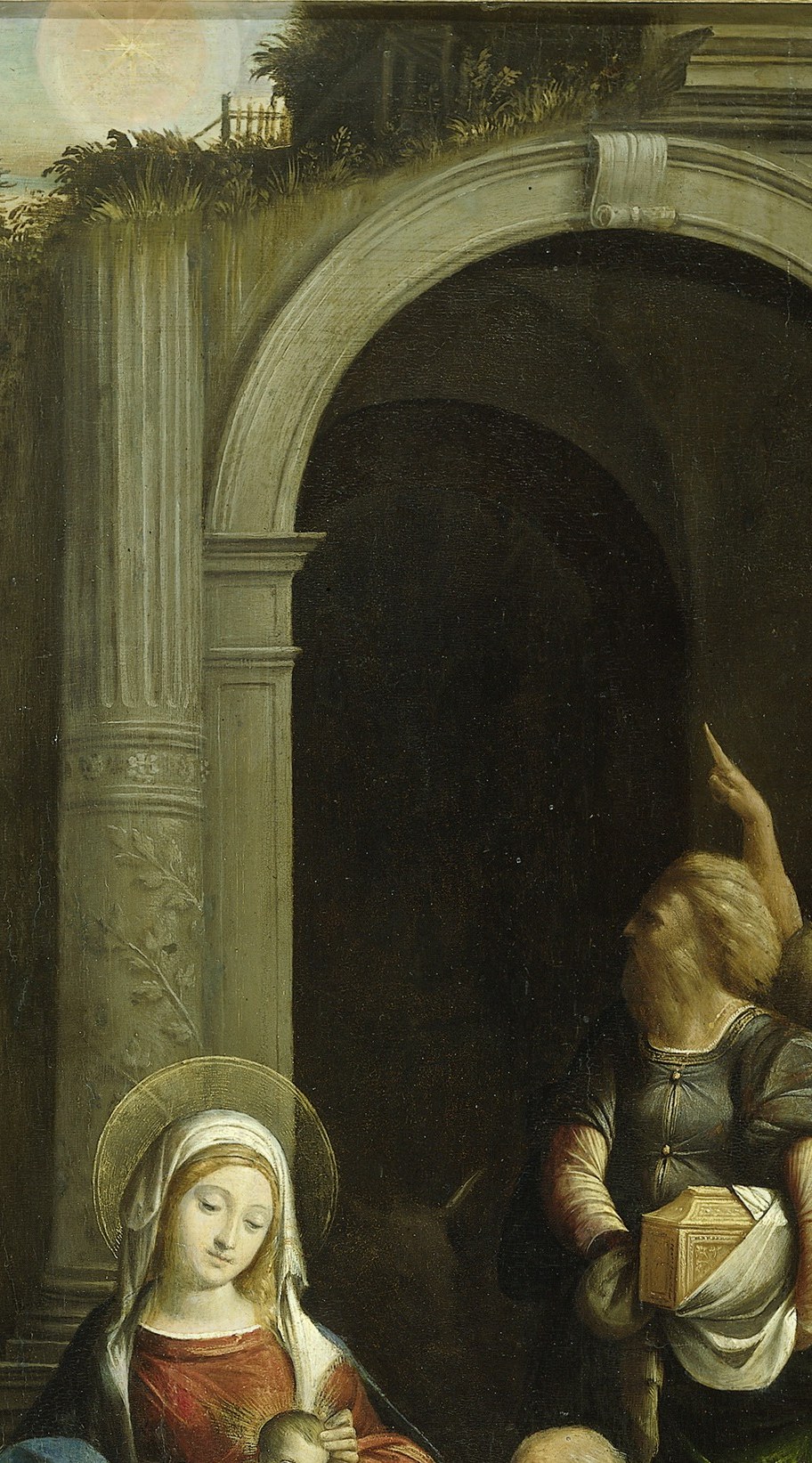 His artistic patron was the Duke d'Este, a powerful figure.