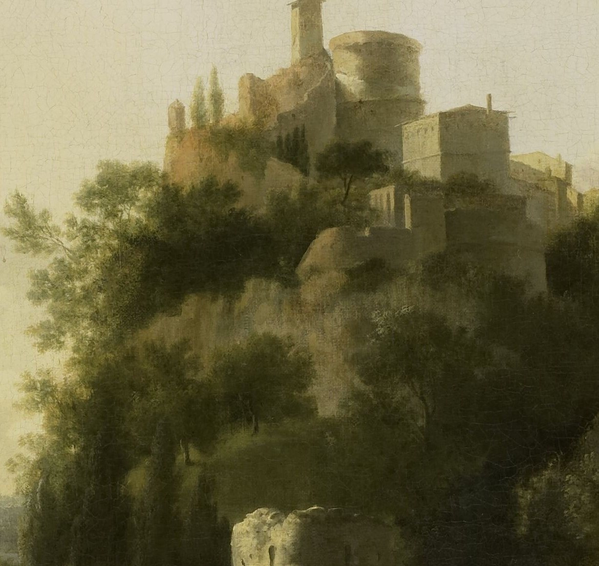 It was a common practice among Dutch Golden Age painters.