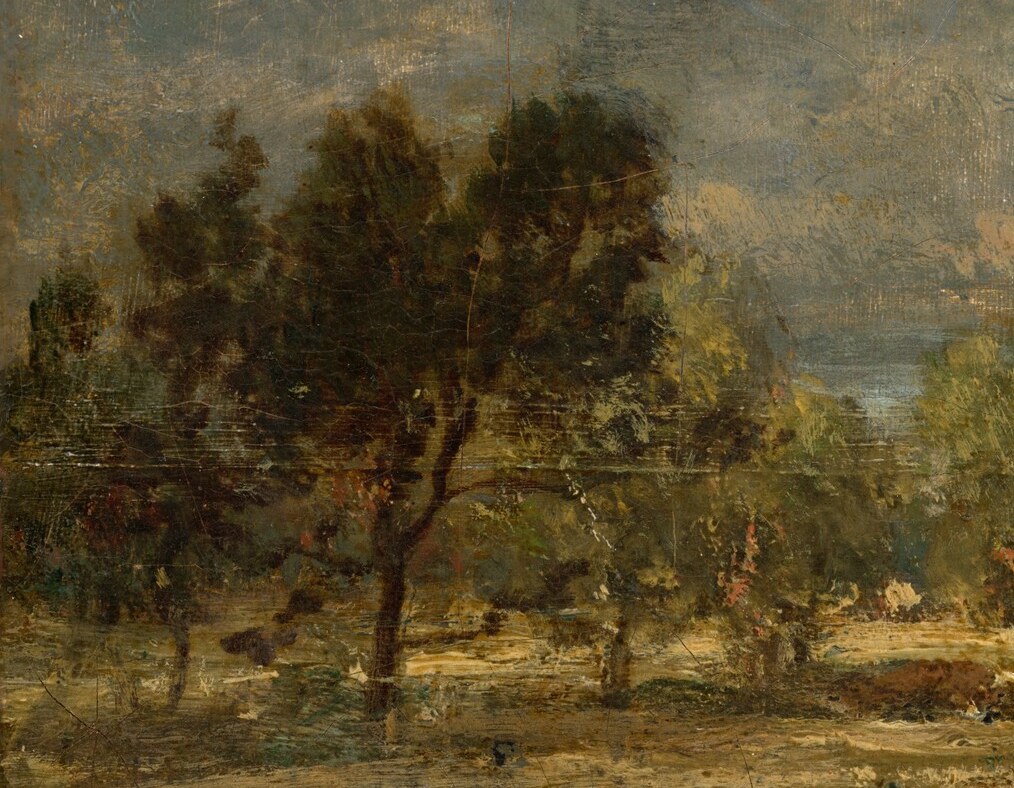 Théodore Rousseau led the Barbizon School. They painted nature outside.