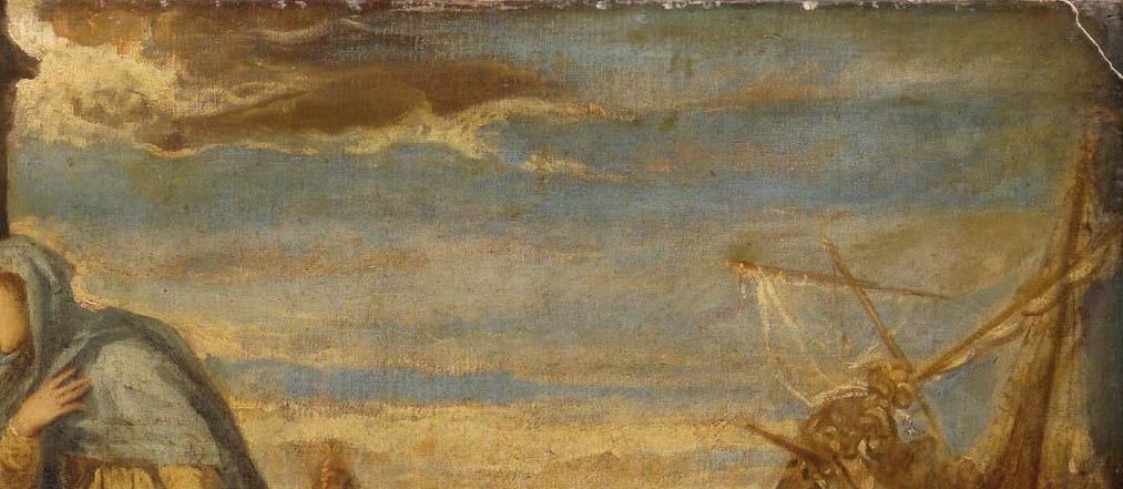 A moment of heartbreak, painted in 1555.