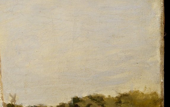 There, on the horizon: a second town.