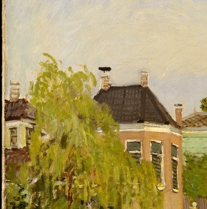 Monet came here in 1871, fleeing war and looking for peace.