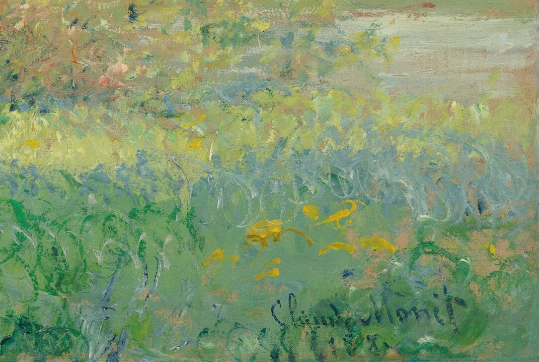 Monet painted her face on the deathbed. He could not stop.