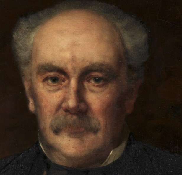 Meet Hinman B. Hurlbut, a man of serious presence.