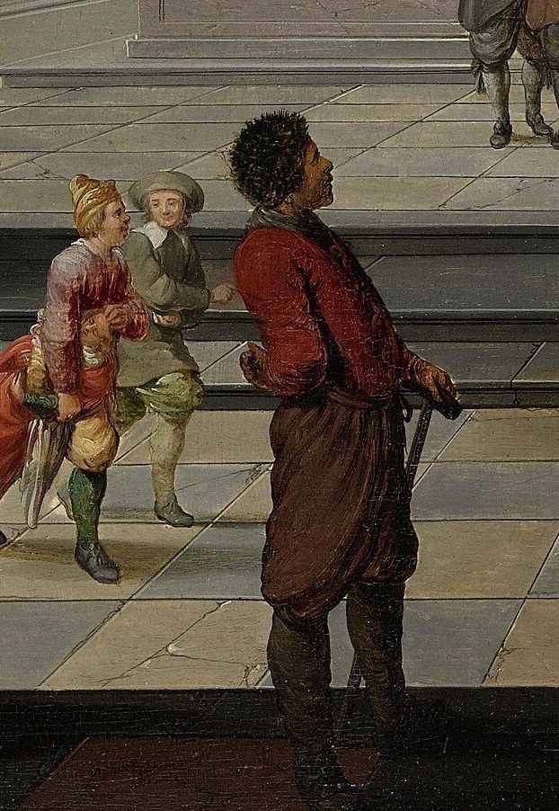 Yet, a single figure in red watches, perhaps in resignation.