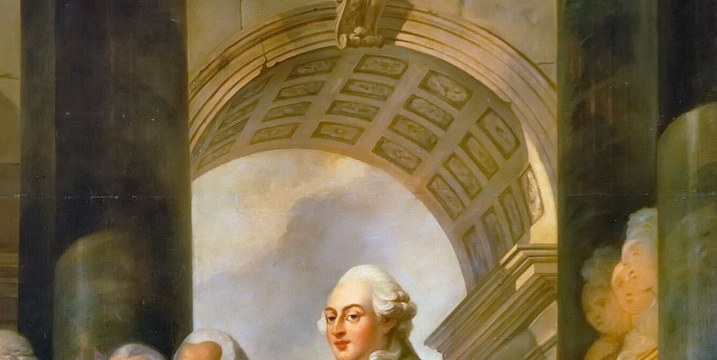 This painting belongs to the Palace of Versailles.