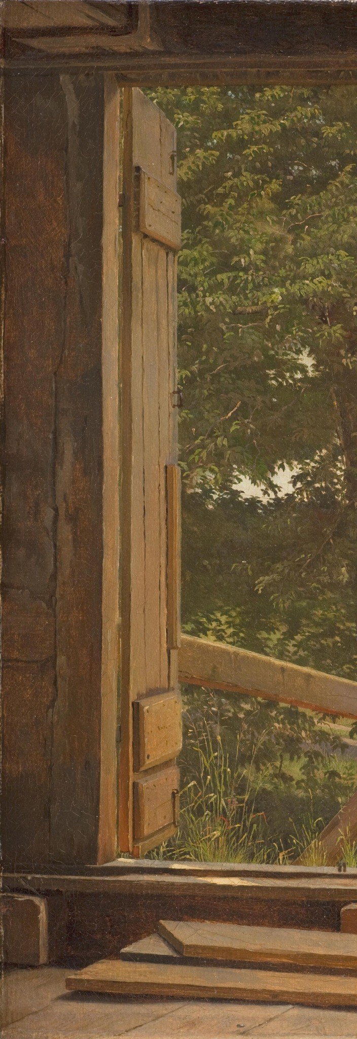 He painted inside Copenhagen’s old fort.