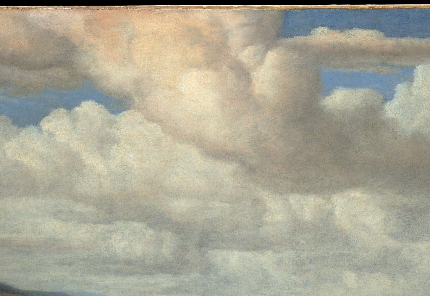 Everything he learned about atmosphere he poured into one billowing cloud mass.