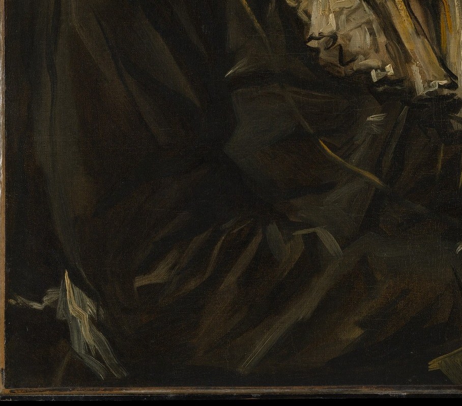Hals painted her mid-laugh, mid-drink, with the owl branding her a fool.